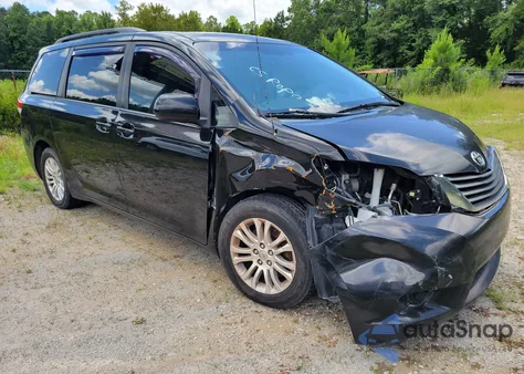 2013 Toyota Sienna Xle из США, поврежденный, VIN 5TDYK3DC2DS397670